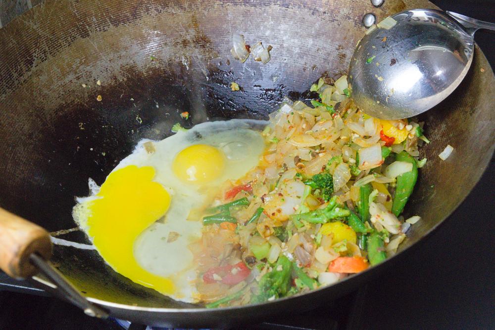 stir fry with eggs