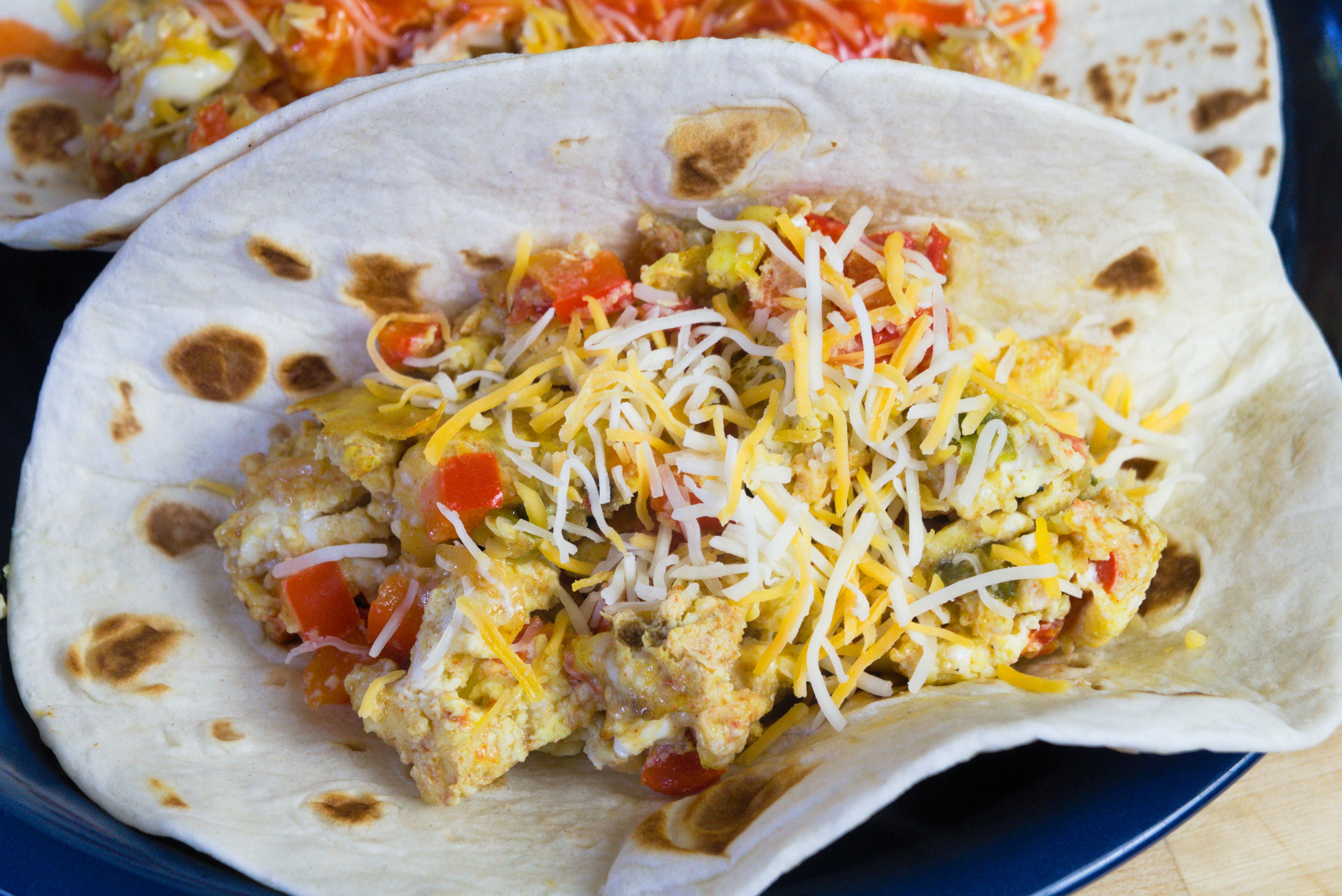 egg breakfast tacos