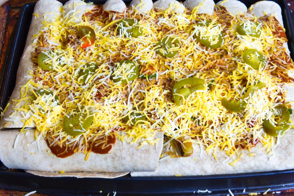 pre-baked enchiladas